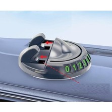 ° Dönebilen Araba Telefon Tutucu Seti, Numaratörlü, Park Numarası, Kaymaz Telefon Tutucu,