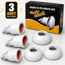 Mixsa Mutfak-Banyo Koku Önleyici Gider Tıkacı Çekvalfli Muffmatik 3 Adet