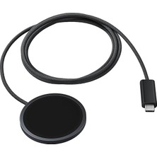 Magnet Kablosuz Şarj (25W, 1.5m Kumaş Kablo)