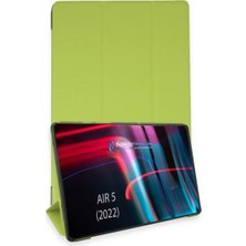 Canarino Apple iPad Air 5 (2022) Kılıf Tablet Smart Kılıf - Açık Yeşil