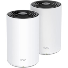 Deco PX50 2-Pack, AX3000 + G1500, 1 Ghz Cpu, Powerline/mesh, Yapay Zeka Desteği, Gigabit Portları,