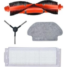 Süpürge Aksesuar Seti (4 Parça) Mi Vacuum Mop Pro Viomi V3 Viomi Se Viomi V2 ile Uyumlu Yedek Par