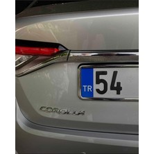 Nikelajlı Oto Plakalık 2 Adet Krom Plakalık