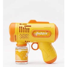 Spor Bubble Gun Köpük Makinesi - Balon Suyu Hediyeli Otomatik Oyuncak Tabanca-Otomatik Köpük Tab