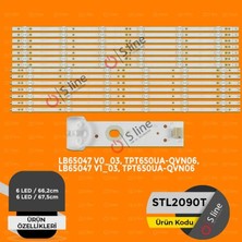 Renas Store Philips 65" LB65047 V0_03, TPT650UA-QVN06,LB65047 V1_03 Tvled Bar