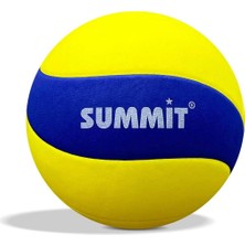 Empressco Mini Voleybol Topu Sarı-Mavi, Hafif ve Dayanıklı, Eğlence ve Antrenman Için Ideal