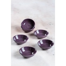 Empressco Şık Seramik Kase Reçellik ve Sosluk Seti 9X3CM, 6'lı Paket
