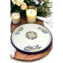 Empressco 36CM Sunum Servis Tabağı, Supla ve Pasta Tabağı Seti