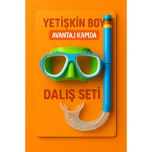 Premini Unisex Dalış Seti Şnorkel ve Gözlük ile Deniz ve Havuz Keyfi
