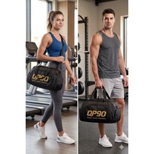 Ayakkabı Bölmeli Spor Çantası Medium Unisex Sırt Çantasına Dönüşen Gym Fitness Seyahat El Çantası