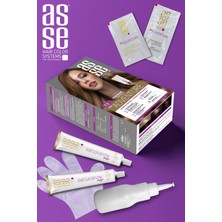 Asse Adventure Set Saç Boyası, Kalıcı ve Canlı Renkler 1+1 İki Kullanım Seti (No:7.3 Dore Kumral)
