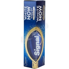 4 Adet Signal Diş Macunu White Now Gold 75 ml