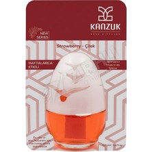 4 Adet Kanzuk Strawberry - Çilekli Ortam ve Oto Kokusu