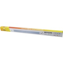 MiraLive Nisaluce EAMP-107 2 Pcs 80W 120CM Kristal Bant Armatür BEYAZ=6500K Alüminyum Kapak IP20 - Y Bağlantı (4887)