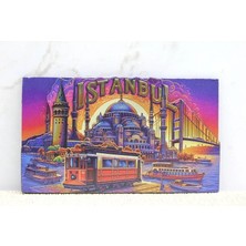 MiraLive Ahşap Istanbul Temalı Magnet ALK4359
