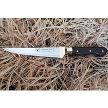 MiraLive Sürmene Cumhur Çelik 61021 Sivri Kasap Kurban Bıçağı, 17 Cm, Venge Sap