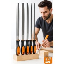 MiraLive 5’li Profesyonel El Eğesi ve Törpü Seti - Ahşap Törpüsü - Ağaç Törpüsü Endüstriyel Karbon Çelik