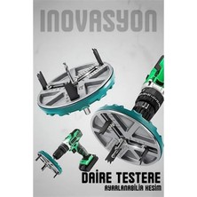 MiraLive Ayarlanabilir Daire Testere Ucu 45–130 mm | Profesyonel Delme Aparatı