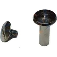MiraLive Cilt Menü, Katalog, Kartela Vidası, 13MM - Nikel, 100 Adet