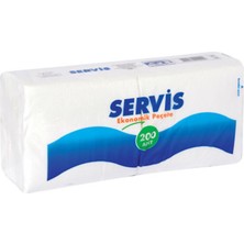 Kut Fly Servis Peçete Beyaz 200'LÜ 4 Adet