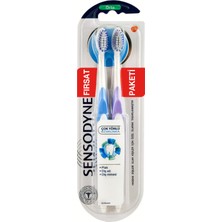 Sensodyne Çok Yönlü Koruma 1+1 Diş Fırçası - Orta 3 Adet