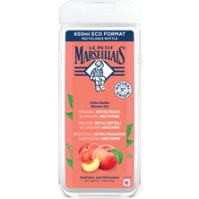 Le Petit Marseillais Duş Jeli Beyaz Şeftali & Nektarin 650ML 4 Adet
