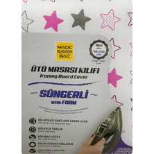 Magic Saver Süngerli Ütü Masası Kılıfı 48X130 cm 2 Adet