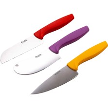 Pratik Chef Pratik Mini Şef Asorti Bıçak 12 cm