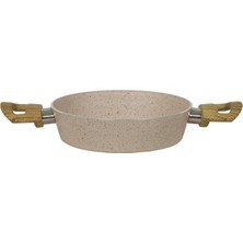 Mehtap Sahra Granit Görünümlü Sahan 20 cm 4 Adet