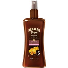 Hawaiian Tropic Protection Parrot Kuru Yağ Sprey Spf 15 200 ml 5 Adet
