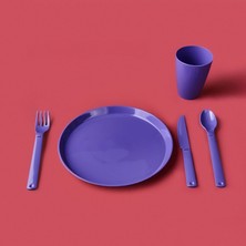 Matmel Living 6 Kişilik Piknik Seti - Mor