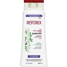 Restorex Şampuan Saç Dökülmesine Karşı 500 ml 3 Adet