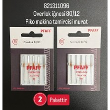 Pfaff Overlock 80/12 821311096 2 paket 10 adettir