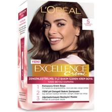 L'Oréal Paris Excellence Creme Saç Boyası - 5 Kahve 192 ml
