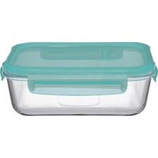 Paşabahçe Lockie&lock Saklama Kabı Yeşil Kapak 1030 cc 3 Adet