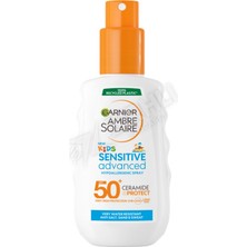 2 Adet Garnier Sun Hipoalerjenik Çocuk Güneş Koruyucu Sprey 50F 150 ml