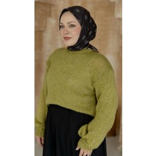 Lo'cella Pamuklu Soft Eşarp 4568-12 Acı Kahve