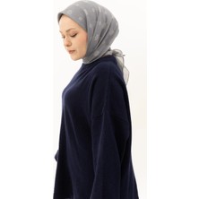 Lo'cella Pamuklu Soft Eşarp 4568-7 Gri