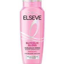 Elseve Glycolic Gloss Parlaklık Veren Bakım Şampuanı 300 ml 3 Adet