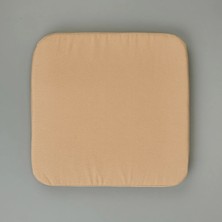 Matmel Soft Dinant Sandalye Minderi - Bej - 38X38 cm