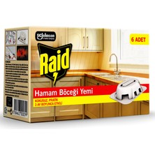 Raid Hamam Böceği Yemi 6 x 2.5 G 5 Adet