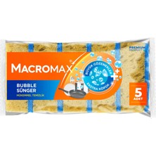 Macromax Bubble Sünger 5'li 3 Adet
