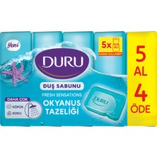 Duru Fresh Sensations Okyanus Esintisi Duş Sabunu 5 x 150 G 2 Adet