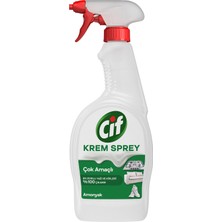 Cif Amonyak Çok Amaçlı Krem Sprey 750 ml 5 Adet