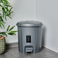 Matmel Elit Pedallı Iç Kovalı Çöp Kovası - 12 Lt
