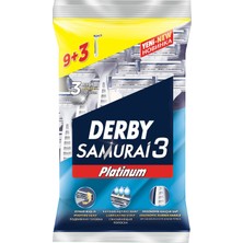 Derby Samurai 3 Platinum 9+3 Poşet 4 Adet