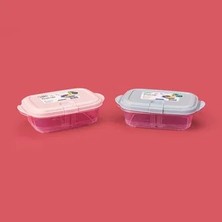 Matmel Life Dikdörtgen Push Up Saklama Kabı - Asorti - 400 ml