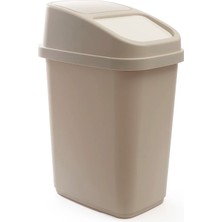 Matmel Vinto Çöp Kovası - Bej - 17 Lt