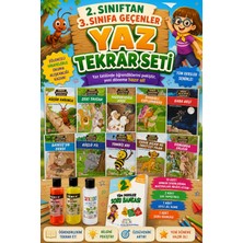 Ata Yayıncılık 2.sınıftan 3.sınıfa Geçenler Için Hikayelerle Yaz Tekrar Seti (Slime Set Hediyeli)