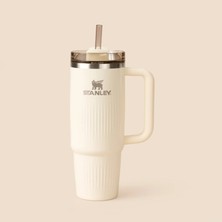 Matmel Termos The Quencher Fluted Tumbler Cream Gloss - 890 ml